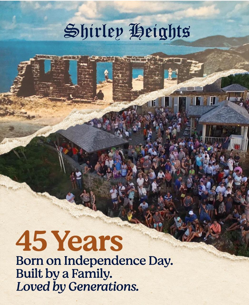 Celebrating 45 Years of Shirley Heights Lookout